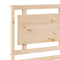 vidaXL Extra Long Bed Frame without Mattress 140x210 cm Solid Wood