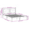 vidaXL Extra Long Bed Frame without Mattress 140x210 cm Solid Wood