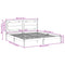 vidaXL Extra Long Bed Frame without Mattress 180x210 cm Solid Wood