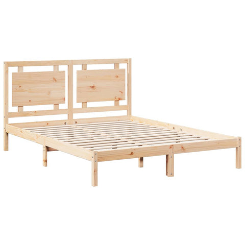 vidaXL Extra Long Bed Frame without Mattress 160x220 cm Solid Wood