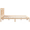 vidaXL Extra Long Bed Frame without Mattress 160x220 cm Solid Wood