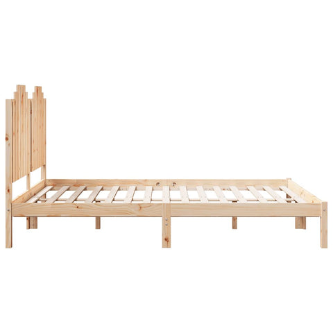 vidaXL Extra Long Bed Frame without Mattress 160x210 cm Solid Wood