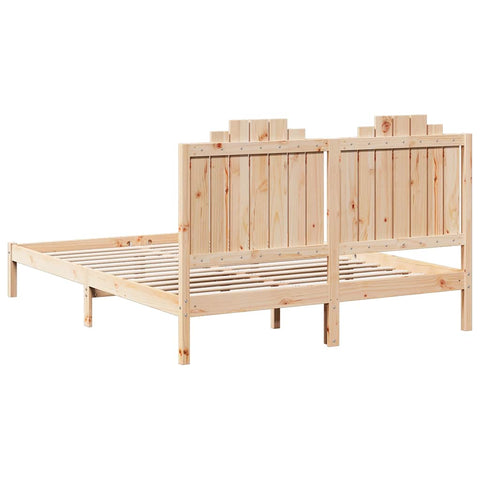 vidaXL Extra Long Bed Frame without Mattress 160x210 cm Solid Wood