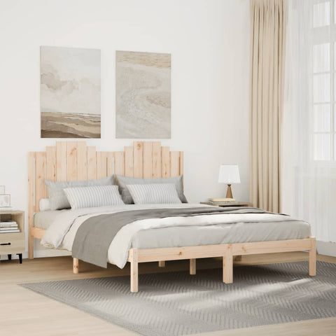 vidaXL Extra Long Bed Frame without Mattress 160x210 cm Solid Wood