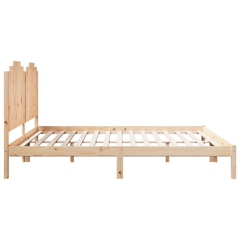 vidaXL Extra Long Bed Frame without Mattress 200x220 cm Solid Wood