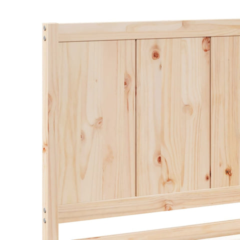 vidaXL Extra Long Bed Frame without Mattress 140x210 cm Solid Wood