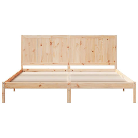 vidaXL Extra Long Bed Frame without Mattress 200x220 cm Solid Wood