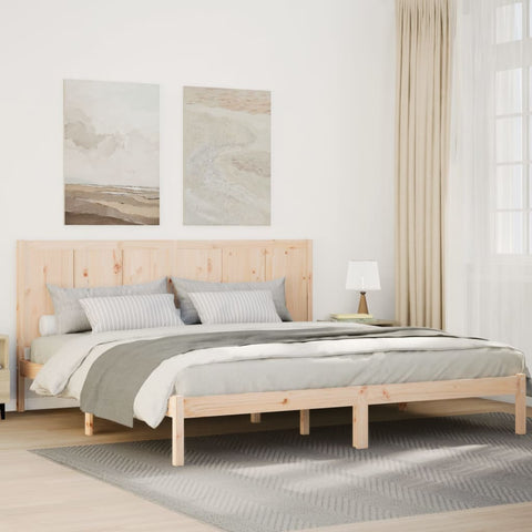 vidaXL Extra Long Bed Frame without Mattress 200x220 cm Solid Wood