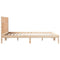 vidaXL Extra Long Bed Frame without Mattress 160x220 cm Solid Wood