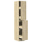vidaXL Apothecary Cabinet Sonoma Oak 30x41x174.5 cm Engineered Wood