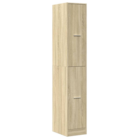 vidaXL Apothecary Cabinet Sonoma Oak 30x41x174.5 cm Engineered Wood