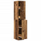 vidaXL Apothecary Cabinet Old Wood 30x41x174.5 cm Engineered Wood