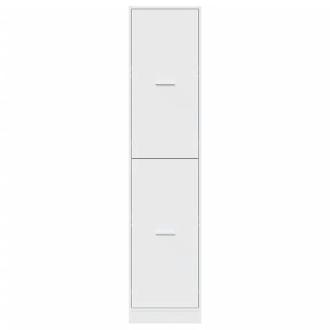 vidaXL Apothecary Cabinet White 40x41x174.5 cm Engineered Wood