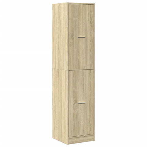 vidaXL Apothecary Cabinet Sonoma Oak 40x41x174.5 cm Engineered Wood