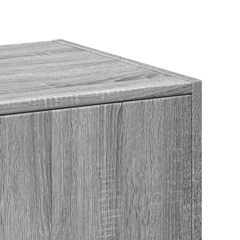 vidaXL Apothecary Cabinet Grey Sonoma 40x41x174.5 cm Engineered Wood