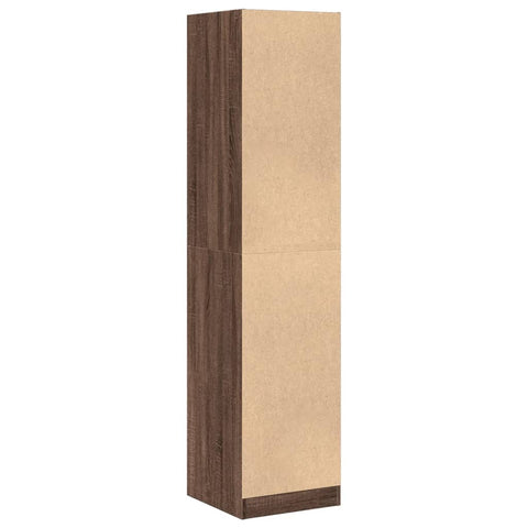 vidaXL Apothecary Cabinet Brown Oak 40x41x174.5 cm Engineered Wood