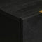 vidaXL Sideboards 2 pcs Black 60x33x75 cm Engineered Wood
