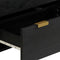 vidaXL Sideboards 2 pcs Black 60x33x75 cm Engineered Wood