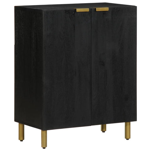 vidaXL 3 Piece Sideboards Black Engineered Wood