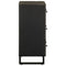 vidaXL Sideboards 2 pcs Black 60x33x75 cm Solid Wood Mango