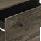 vidaXL Sideboards 2 pcs Black 60x33x75 cm Solid Wood Mango