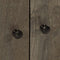 vidaXL 3 Piece Sideboards Light Grey 60x33.5x75 cm Solid Wood Mango