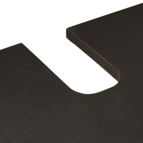 vidaXL Bathroom Furniture Sets 2 pcs Black and Gold 62 x 33 x 58 cm