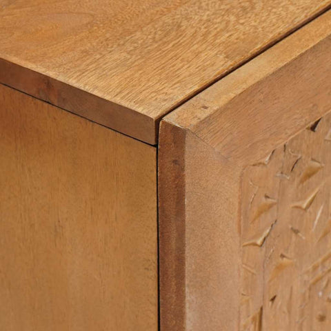 vidaXL Bathroom Furniture Set Wall-mounted 2 pcs Brown 62 x 33 x 58 cm