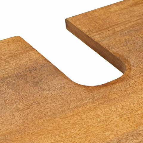 vidaXL Bathroom Furniture Set Wall-mounted 2 pcs Brown 62 x 33 x 58 cm