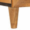 vidaXL Bathroom Furniture Set with Drawer 3 pcs Brown 38 x 33 x 160 cm