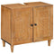 vidaXL Bathroom Furniture Set with Drawer 3 pcs Brown 38 x 33 x 160 cm