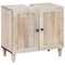 vidaXL Bathroom Furniture Set with Drawer 3 pcs White 38 x 33 x 160 cm