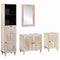 vidaXL Bathroom Furniture Set with Drawer 4 pcs White 38 x 33 x 160 cm