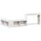 vidaXL Bed Frame without Mattress White 80x200 cm Solid Wood Pine