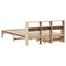 vidaXL Bookcase Bed without Mattress 160x200 cm Solid Wood Pine