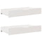 vidaXL Bookcase Bed without Mattress White 140x200 cm Solid Wood Pine