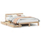 vidaXL Bed Frame without Mattress 120x200 cm Solid Wood Pine