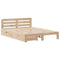 vidaXL Bed Frame without Mattress 120x200 cm Solid Wood Pine