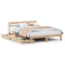 vidaXL Bed Frame without Mattress 160x200 cm Solid Wood Pine