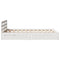 vidaXL Bed Frame without Mattress White 140x190 cm Solid Wood Pine