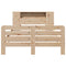 vidaXL Bed Frame without Mattress 160x200 cm Solid Wood Pine