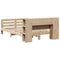 vidaXL Bed Frame without Mattress 160x200 cm Solid Wood Pine
