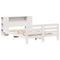 vidaXL Bed Frame without Mattress White 160x200 cm Solid Wood Pine