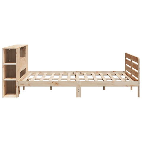 vidaXL Bed Frame without Mattress 200x200 cm Solid Wood Pine