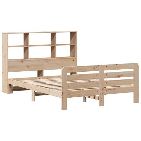 vidaXL Bed Frame without Mattress 140x200 cm Solid Wood Pine