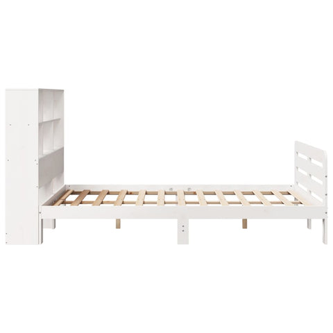 vidaXL Bed Frame without Mattress White 160x200 cm Solid Wood Pine