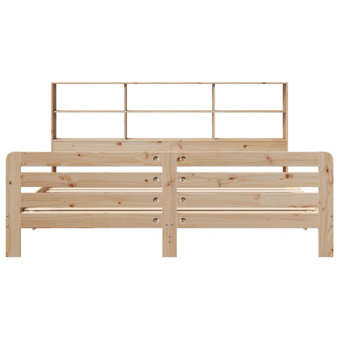 vidaXL Bed Frame without Mattress 180x200 cm Super King Solid Wood Pine