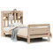 vidaXL Bookcase Bed without Mattress 90x200 cm Solid Wood Pine