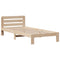 vidaXL Bookcase Bed without Mattress 90x200 cm Solid Wood Pine