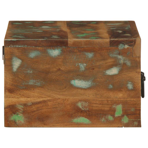 vidaXL Wall-mounted Bedside Cabinet Solid Wood Reclaimed